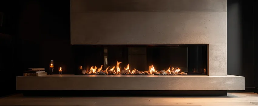 Gas Fireplace Ember Bed Design Services in Rolling Meadows, Illinois