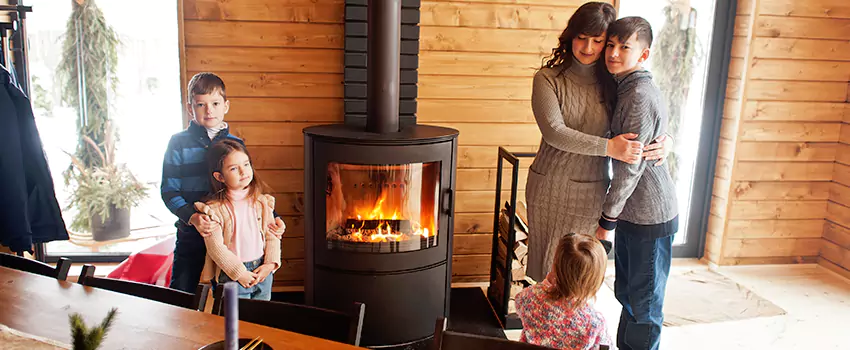 Morso Cast Iron Fireplace Insert Installation in Rolling Meadows, Illinois