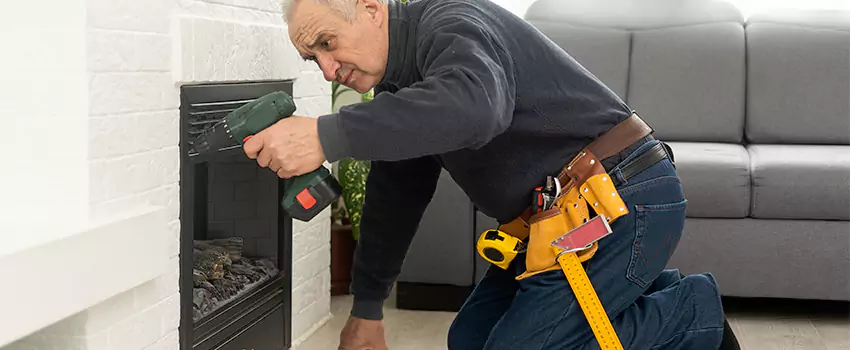 New Indoor Fireplace Installation in Rolling Meadows, Illinois