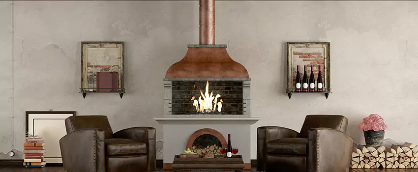 Thelin Hearth Products Providence Pellet Insert Fireplace Installation in Rolling Meadows, IL