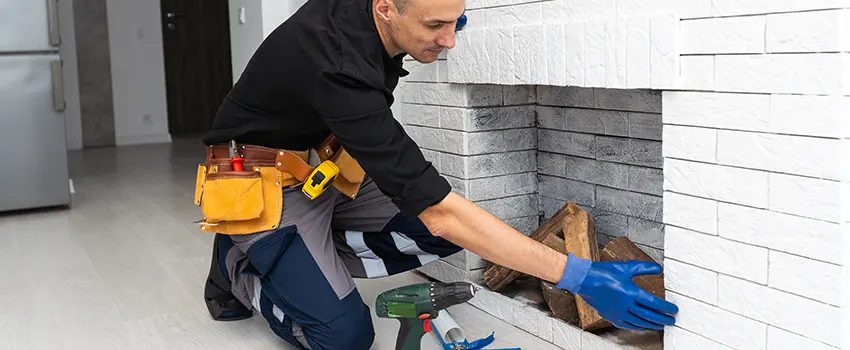 Fireplace Damaged Damper Frame Repair Services in Rolling Meadows, Illinois