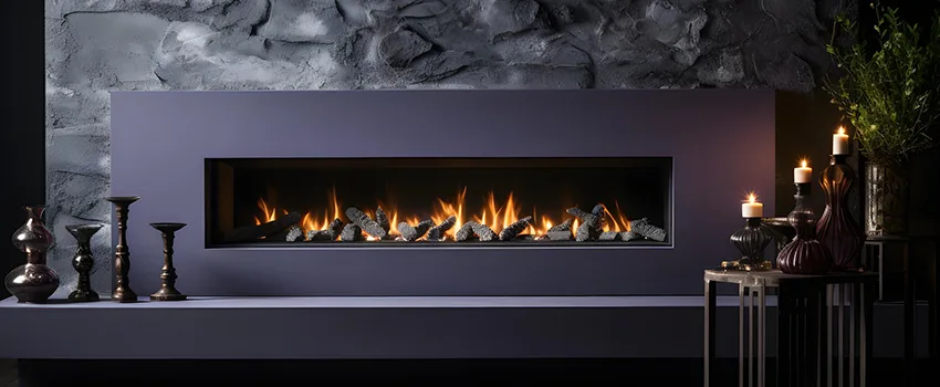 Ember Bed for Ventless Gas Fireplace in Rolling Meadows, IL