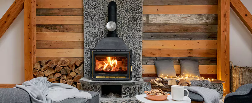 Thelin Hearth Products Direct Vent Gas Stove Fireplace Inspection in Rolling Meadows, Illinois